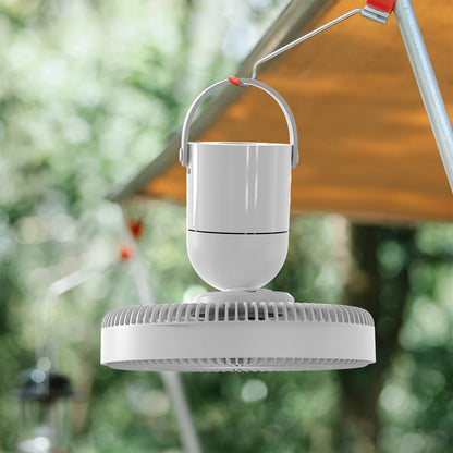 Oplaadbare Campingventilator.