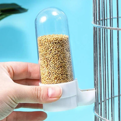 2-in-1 Automatische Vogelvoeder en Drinkbak