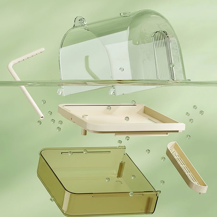 Transparant Hangend Vogelbad
