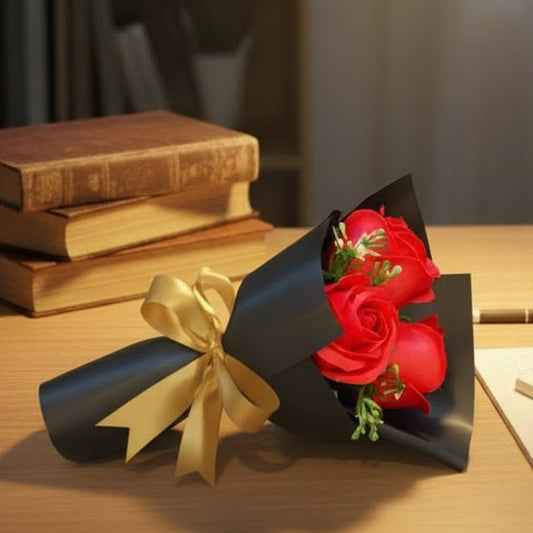 Rozen zeepboeket
