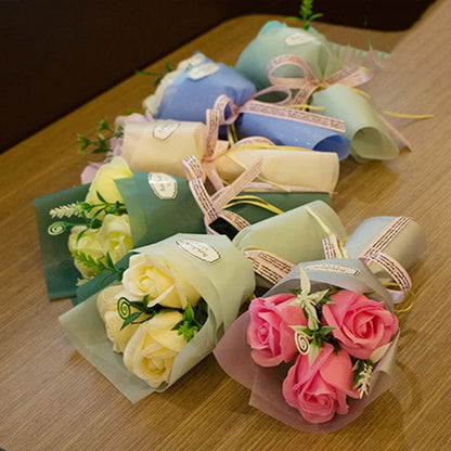 Rozen zeepboeket