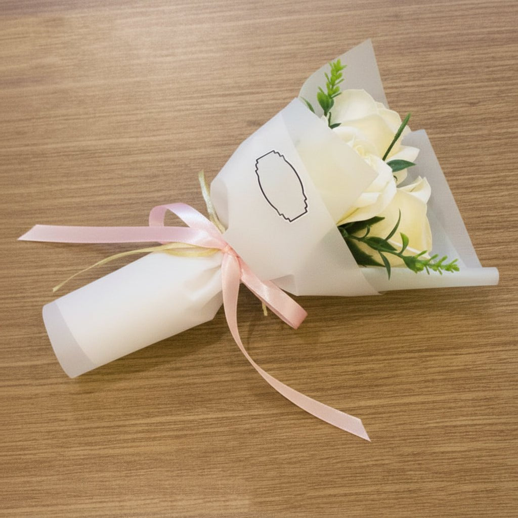 Rozen zeepboeket