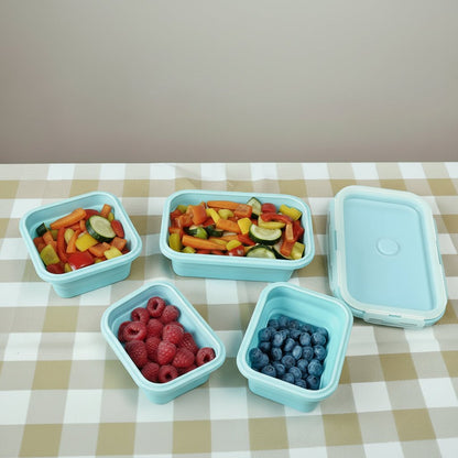 Opvouwbare lunchbox set