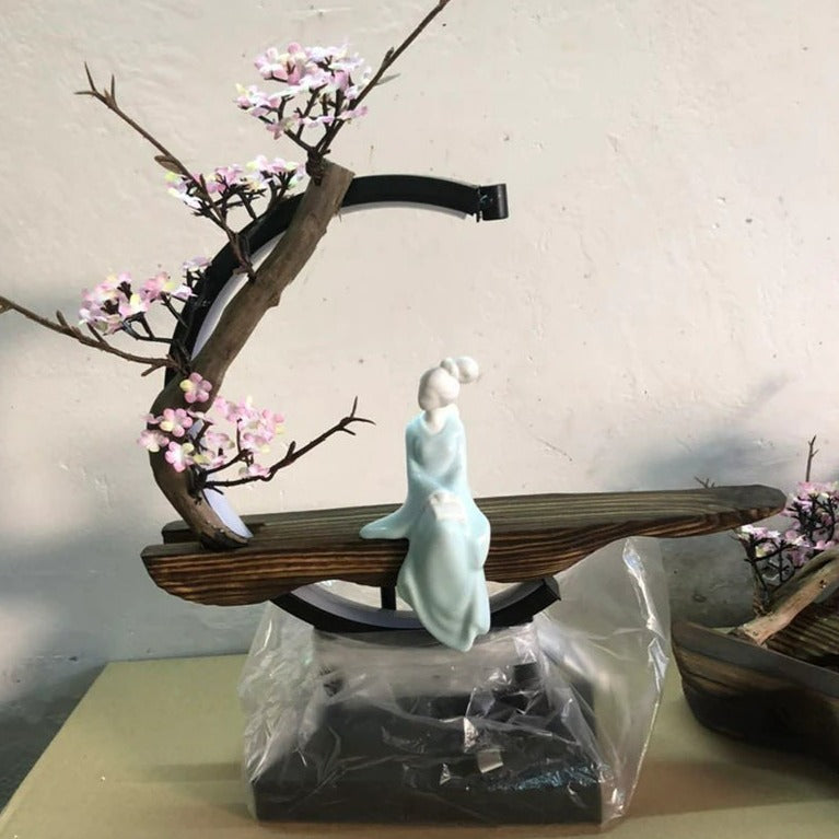 Wierook Waterval Backflow Wierookbrander Kegelhouder Design Decoratie Zen