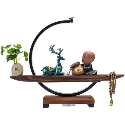 Boeddha Hert Backflow Wierookhouder