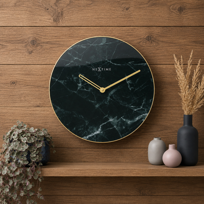 Wandklok 40 cm – Marmer Design