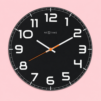 Wandklok 30 cm Glas – Moderne Design Klok