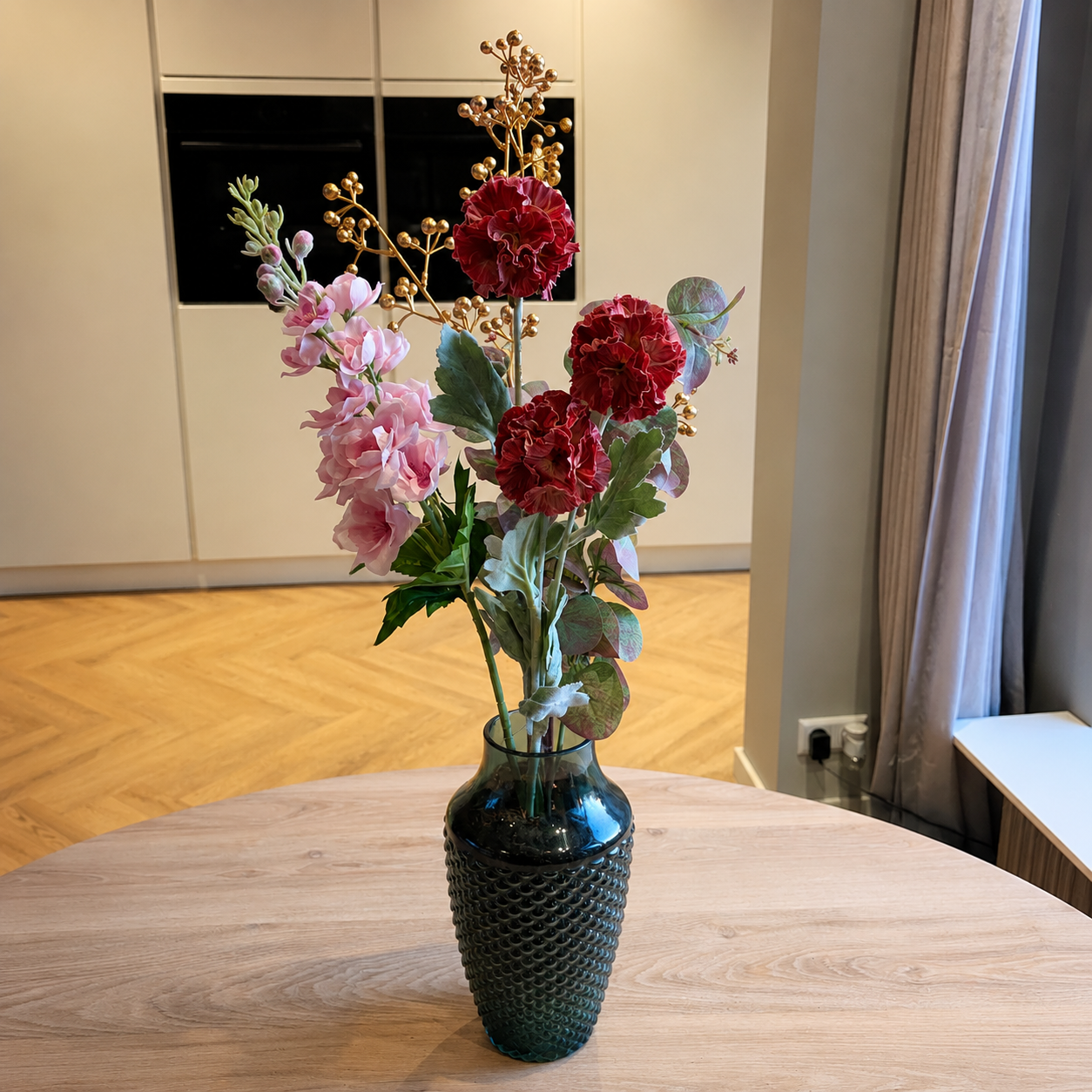 Zijdenboeket Silky Rosé