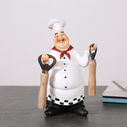 Chef Beeld Resin Sculptuur Nordic Figuur Decoratie Design Ornament