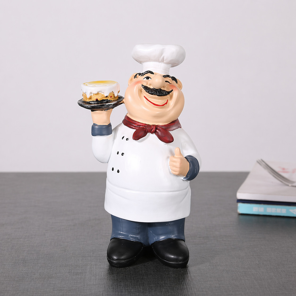 Chef Beeld Resin Sculptuur Nordic Figuur Decoratie Design Ornament