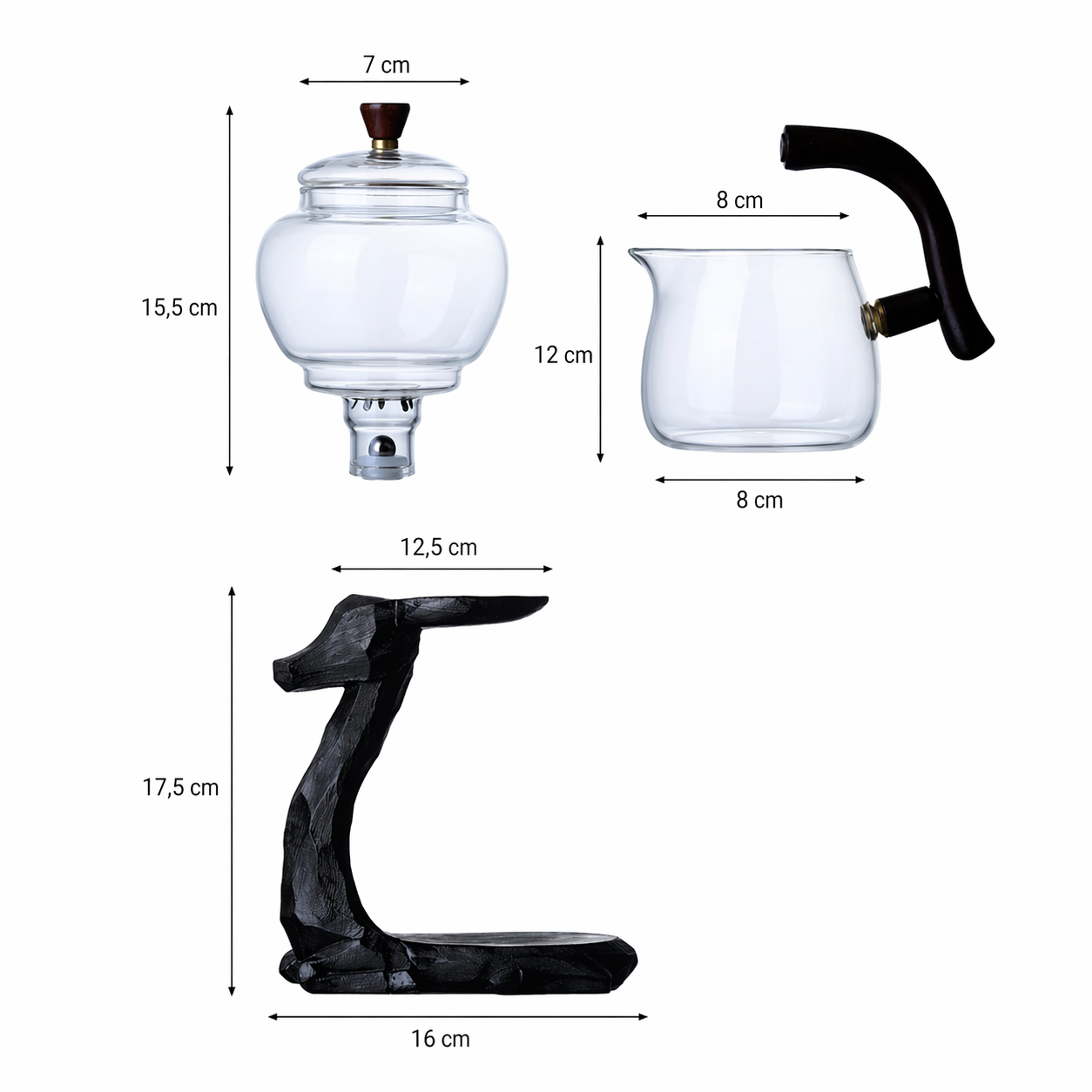 Herten Design Losse Thee Zeef Kruidenthee Filter