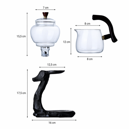 Herten Design Losse Thee Zeef Kruidenthee Filter