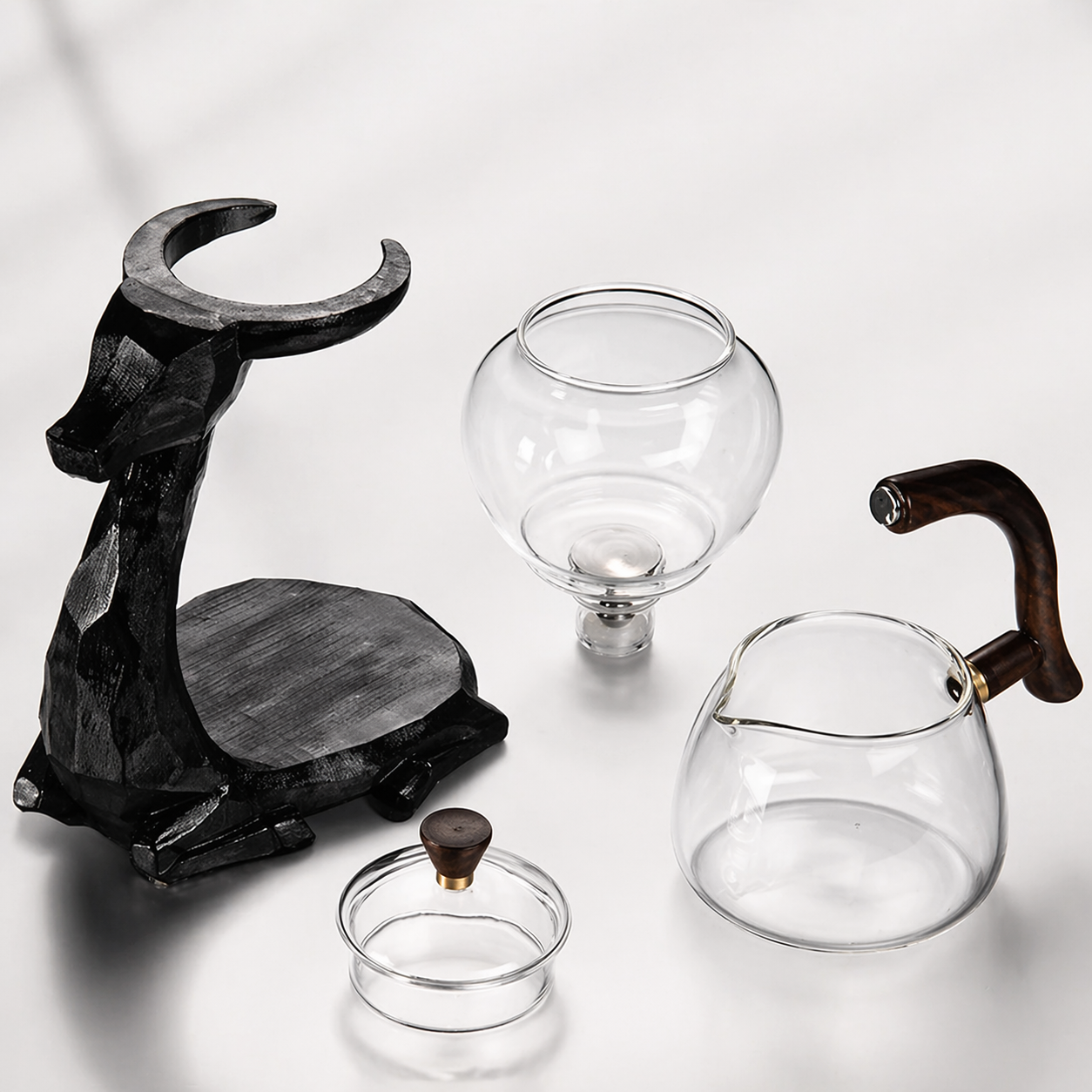 Herten Design Losse Thee Zeef Kruidenthee Filter