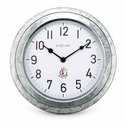 Buiten Wandklok 22 cm Weerbestendig