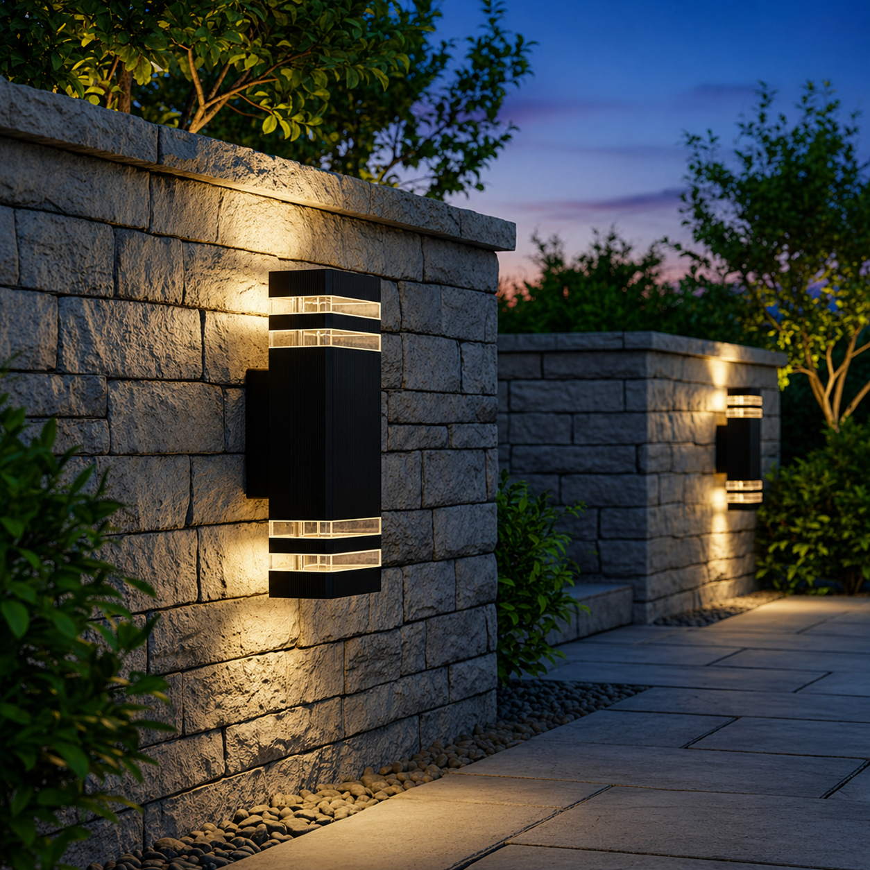 LED Buitenwandlamp Vierkant Wandlamp Buiten Waterdicht Gevelverlichting Tuinlamp