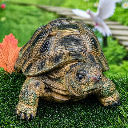 Schildpad Tuindecoratie Hars