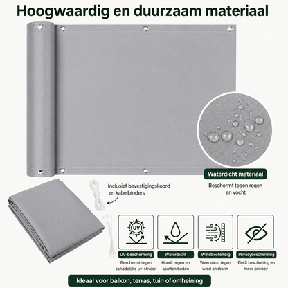 UV- en Waterdicht Tuinscherm – Privacy Afscheiding voor de Tuin