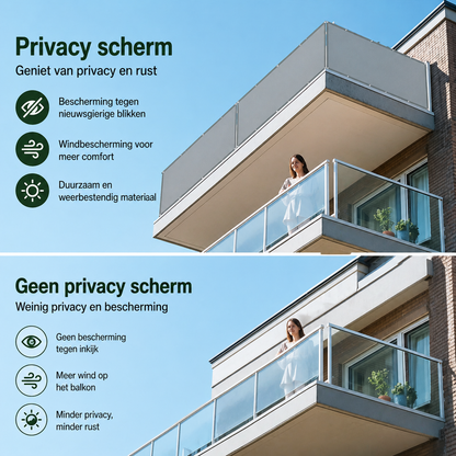 UV- en Waterdicht Tuinscherm – Privacy Afscheiding voor de Tuin