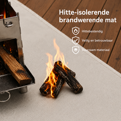 Brandwerende Hittebestendige Mat – Vuurveiligheid Buiten Bescherming