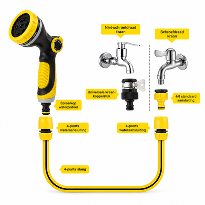 Multifunctioneel Sproeipistool 10 Standen