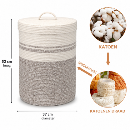 COTOLUX Katoenen Wasmand