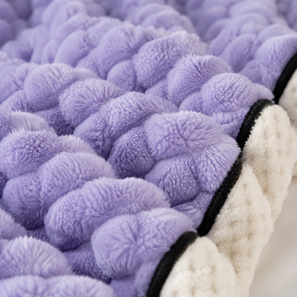 Turtle Velvet Autumn Thick Warm Blanket for Beds