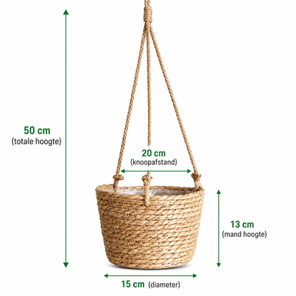 Jute Hangende Plantenhanger