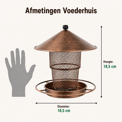 Eekhoornbestendige Vogelvoederbak