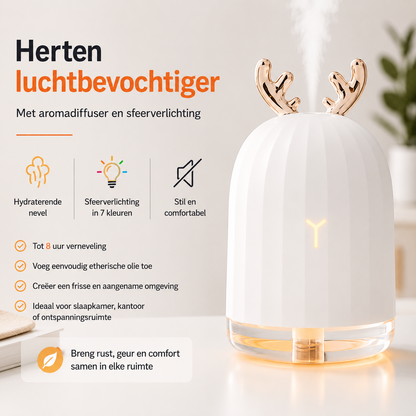 Mini luchtbevochtiger hert