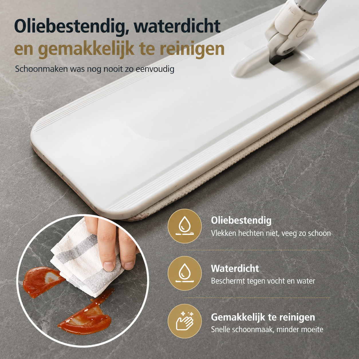 PVC keukenmat antislip