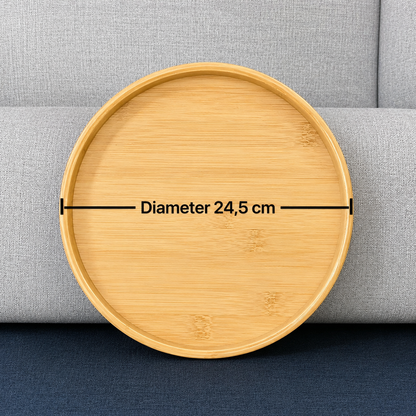 Armleuning dienblad – houten banktafel