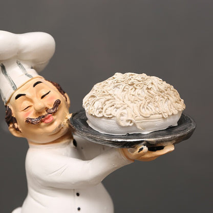 Chef Beeld Resin Sculptuur Nordic Figuur Decoratie Design Ornament