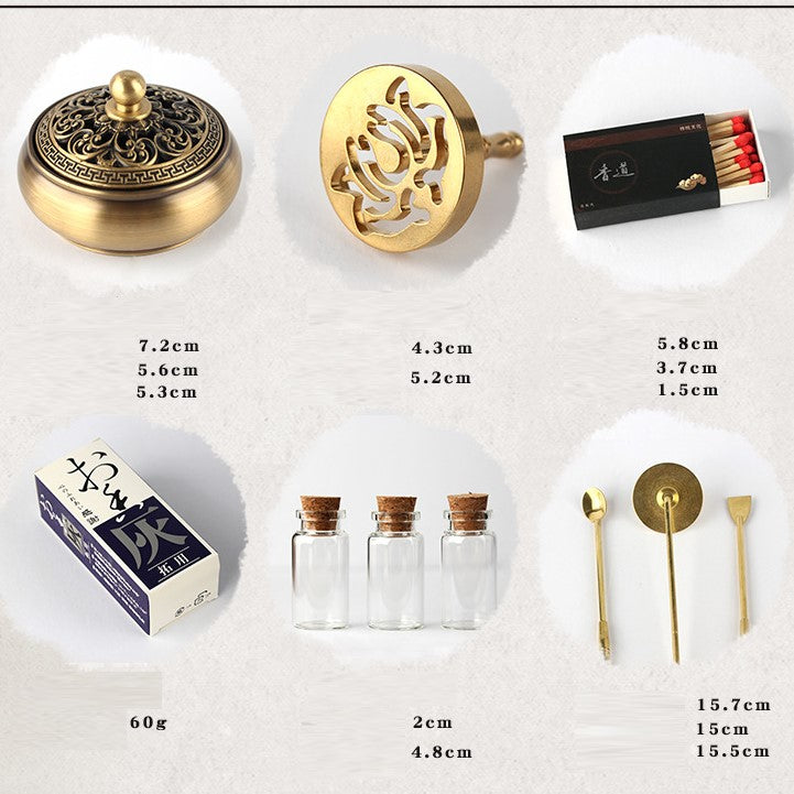 Chinese Wierookbrander Set