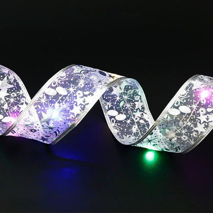 LED kerstverlichting – dubbele lichtslinger, kerstboom lampjes, sfeervolle verlichting