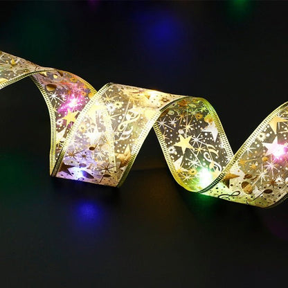 LED kerstverlichting – dubbele lichtslinger, kerstboom lampjes, sfeervolle verlichting