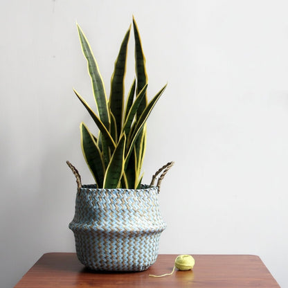 Handgemaakte Boho Plantenmand