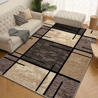 Geometrisch vloerkleed – modern kantoor kleed