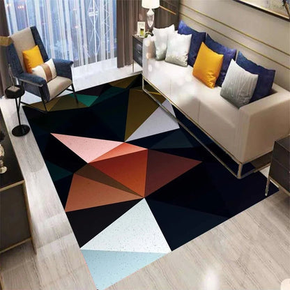 Geometrisch vloerkleed – modern kantoor kleed
