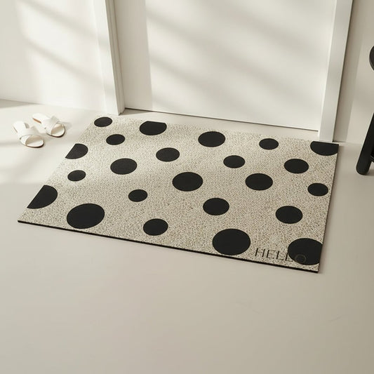 Geometrisch vloerkleed – flanellen tapijt