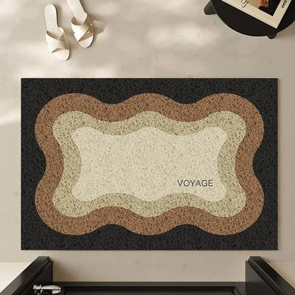 Geometrisch vloerkleed – flanellen tapijt