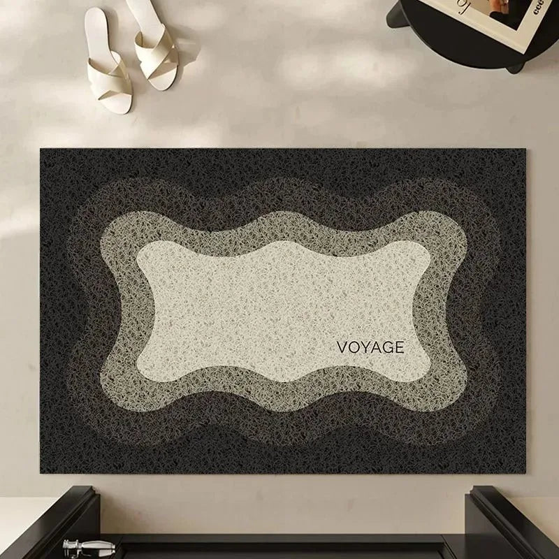 Geometrisch vloerkleed – flanellen tapijt