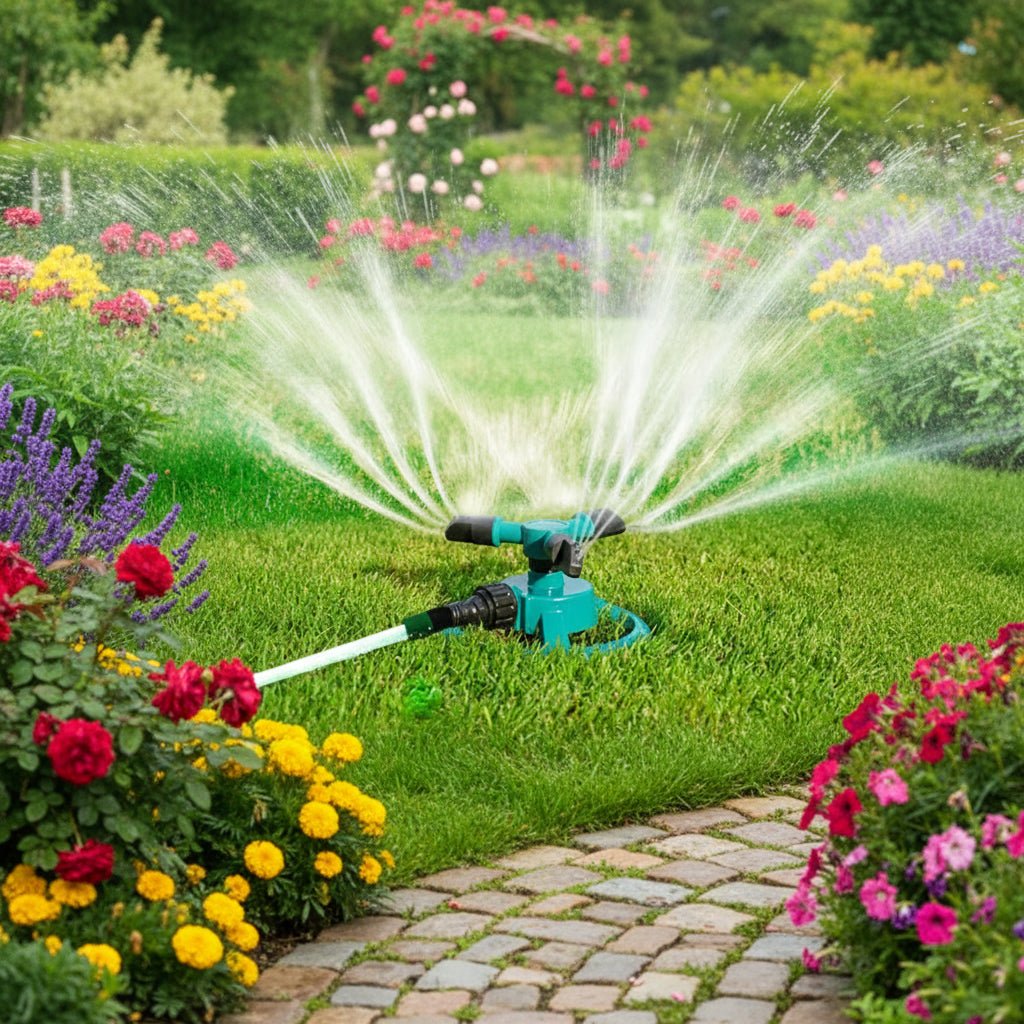 360° Sproeikop – Automatische Tuinbewatering Gelijkmatige Waterverdeling