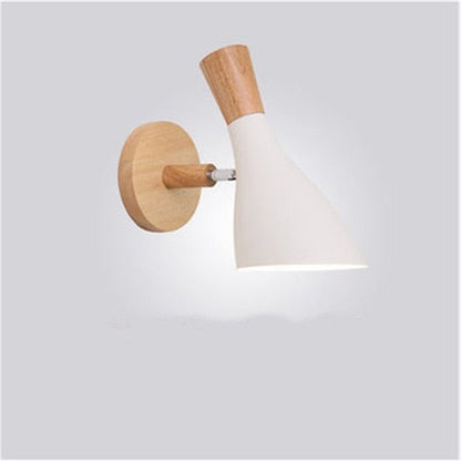 Moderne LED-Houten Slaapkamer Wandlamp