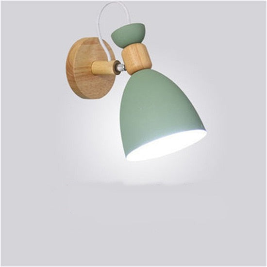 Moderne LED-Houten Slaapkamer Wandlamp