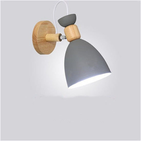 Moderne LED-Houten Slaapkamer Wandlamp