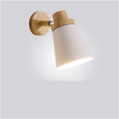 Moderne LED-Houten Slaapkamer Wandlamp