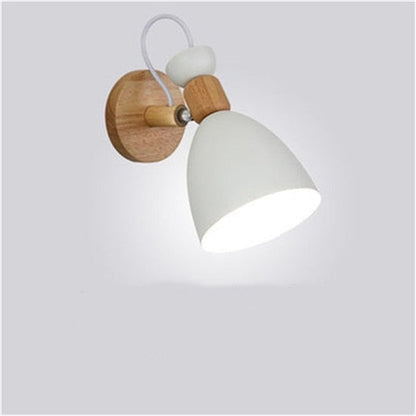 Moderne LED-Houten Slaapkamer Wandlamp