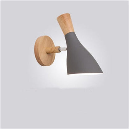 Moderne LED-Houten Slaapkamer Wandlamp