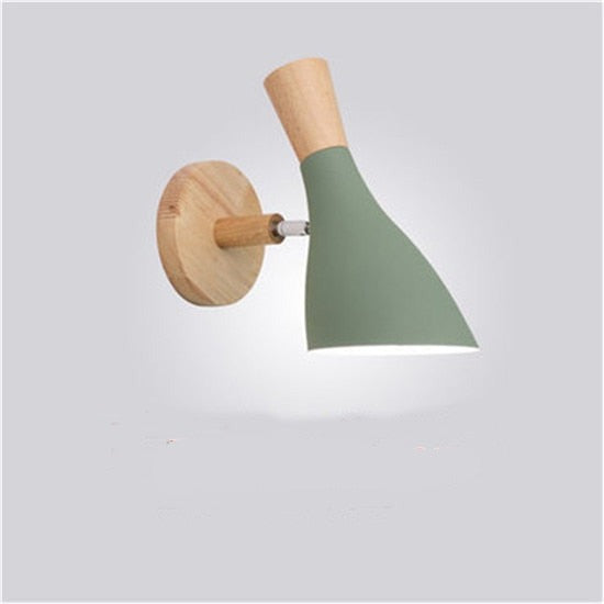 Moderne LED-Houten Slaapkamer Wandlamp