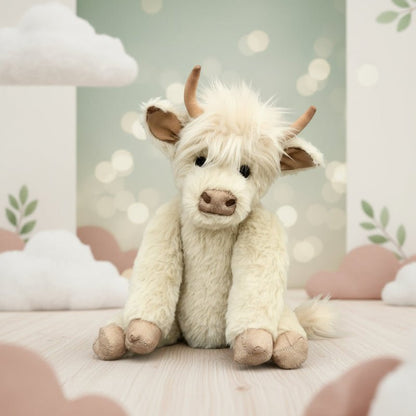 Highland koe decoratie